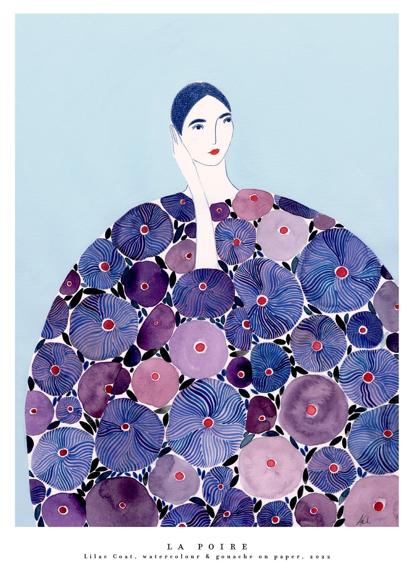 Lilac Coat - La Poire