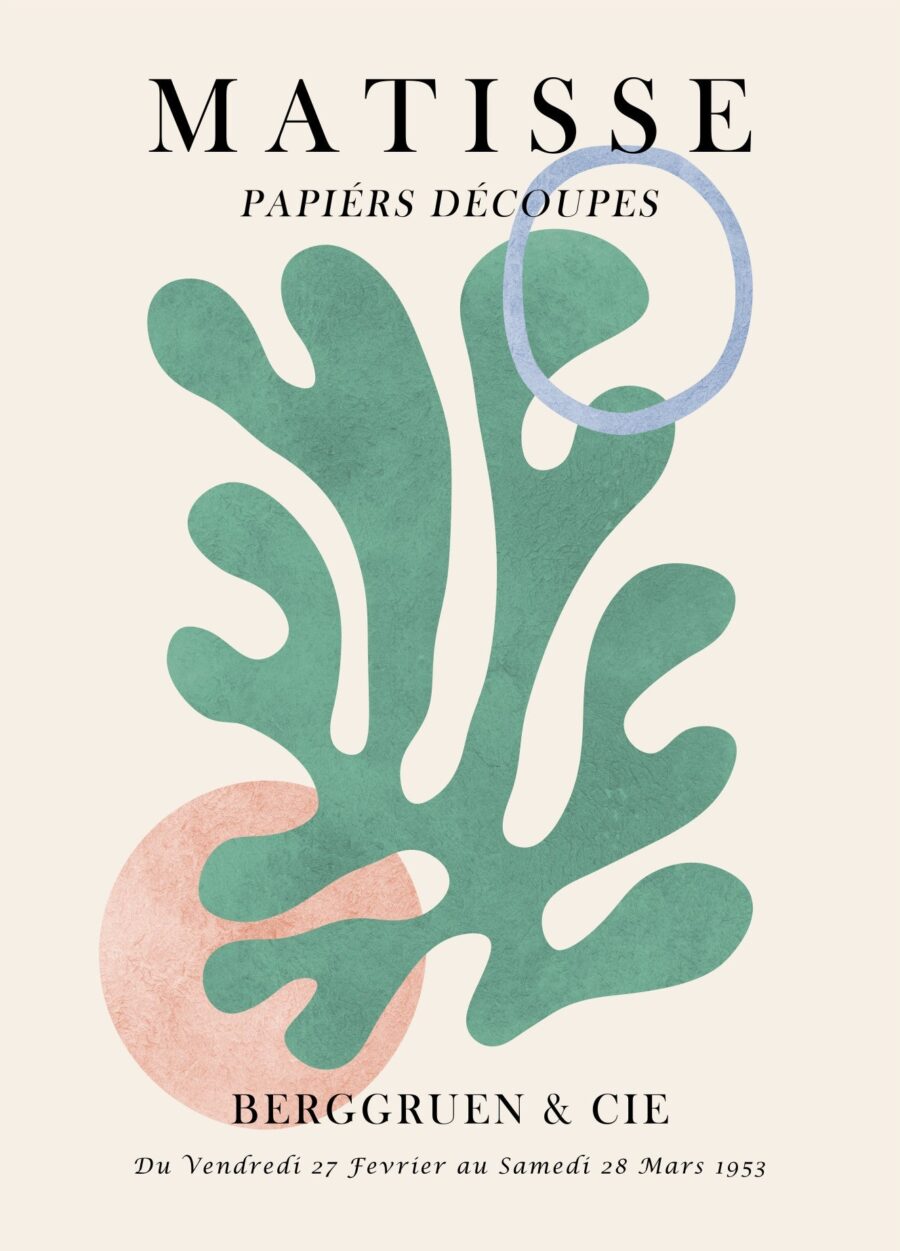 Matisse floral Poster 6 - Vitor Costa