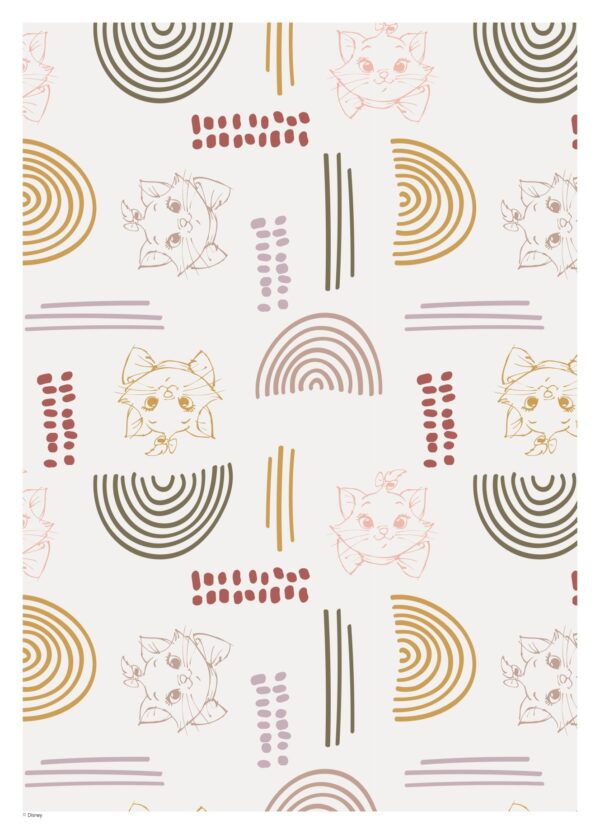 Aristocats Yellow Outline - Disney