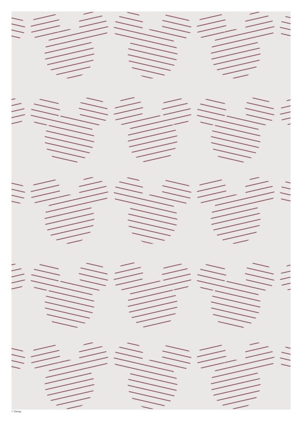 Mickey Mouse Red Stripes - Disney