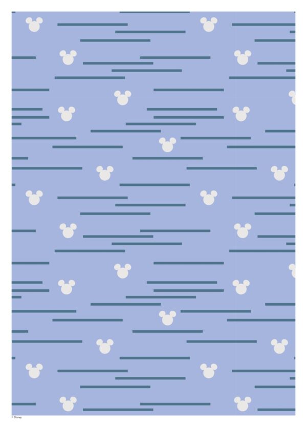 Mickey Mouse Blue Stripes - Disney