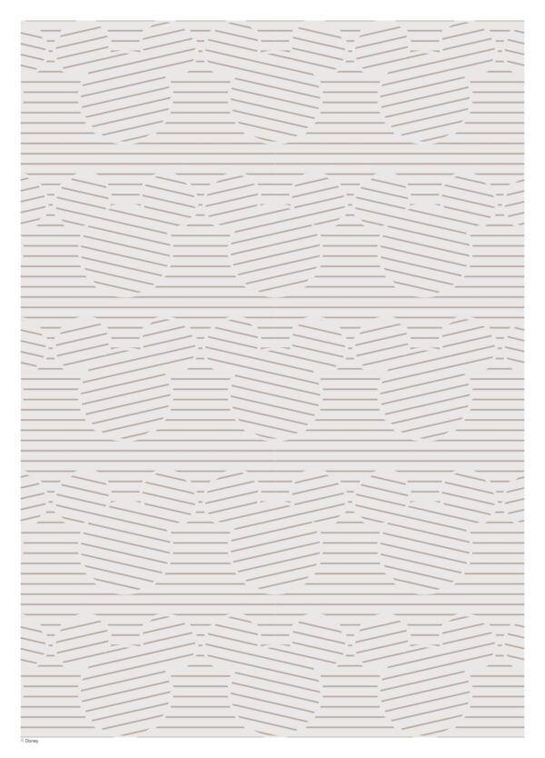Mickey Mouse Grey Stripes - Disney