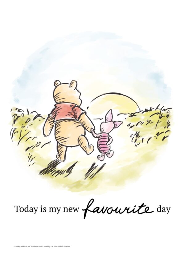 Winnie the Pooh Friendship Sunset - Disney