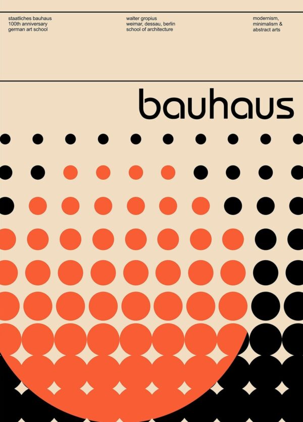 Bauhaus circles - PSTR Studio
