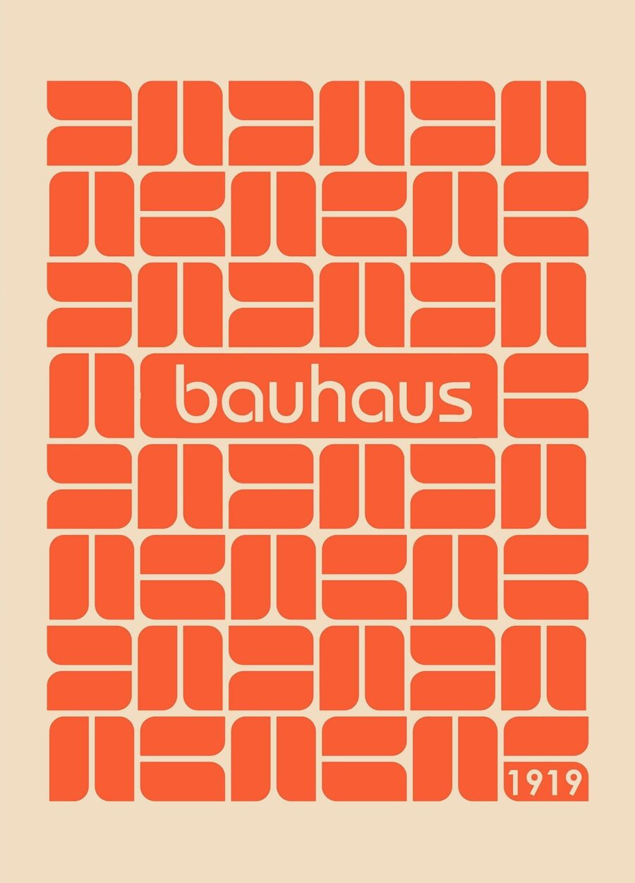Bauhaus Orange - PSTR Studio