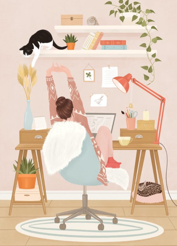 Home office - Petra Holikova
