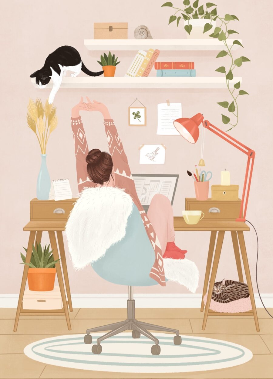 Home office - Petra Holikova