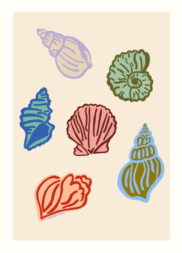 Seashells by the Seashore - Engberg Studio