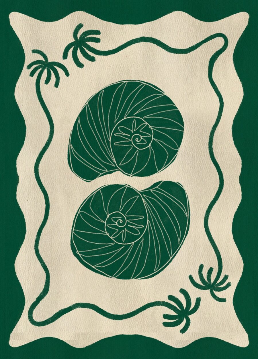 Green Seashell Stories - Shatha Al Dafai
