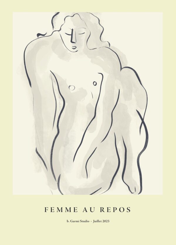 Femme Au Repos - By Garmi