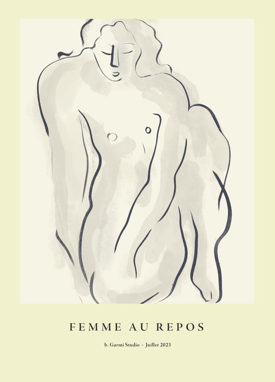 Femme Au Repos - By Garmi