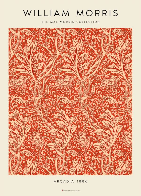 Arcadia in Red - William Morris
