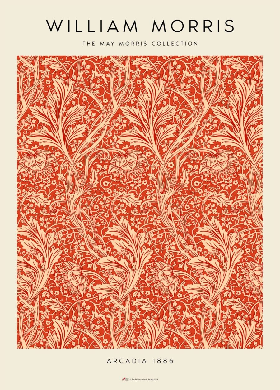 Arcadia in Red - William Morris