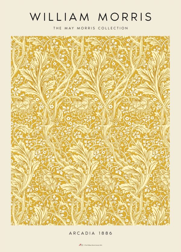 Arcadia in Yellow - William Morris