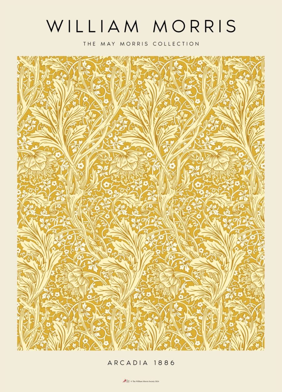 Arcadia in Yellow - William Morris