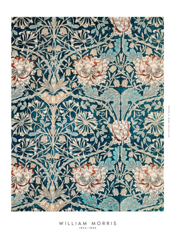 Blue Flowers - William Morris