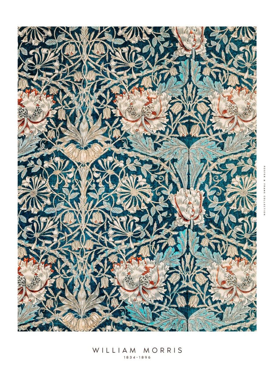 Blue Flowers - William Morris