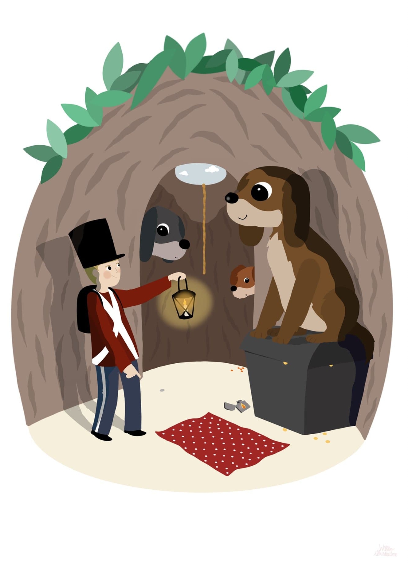 Fyrtøjet - Willero Illustration