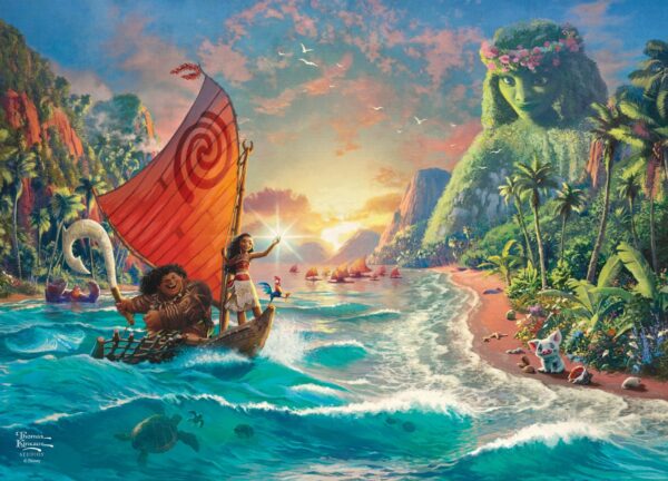 Eventyret om Vaiana - Disney x Thomas Kincade