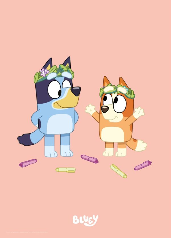Bluey og Bingo leger - Bluey