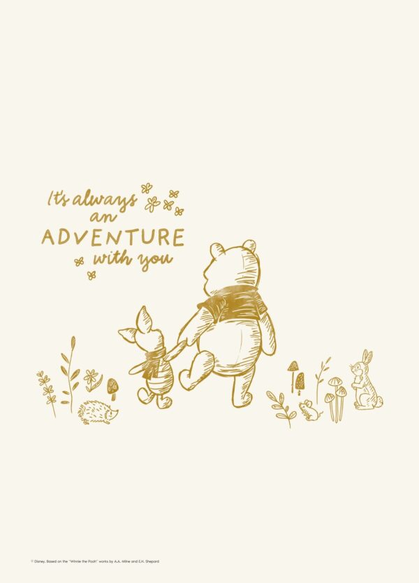 Peter Plys og Grisling på eventyr sammen - Disney