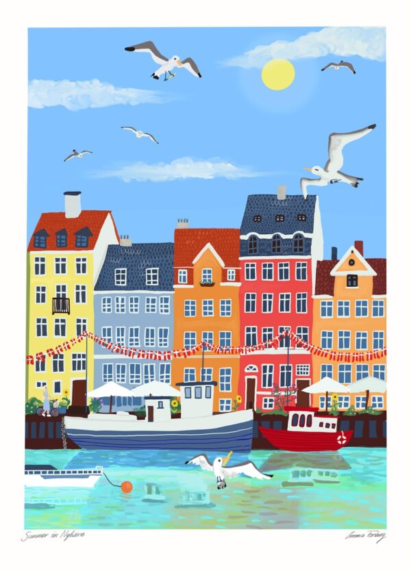 Summer in Nyhavn - Emma Forsberg
