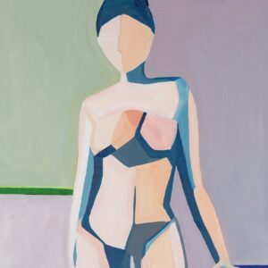 Beskåret Anna K Simonsen plakat med titlen Gaia