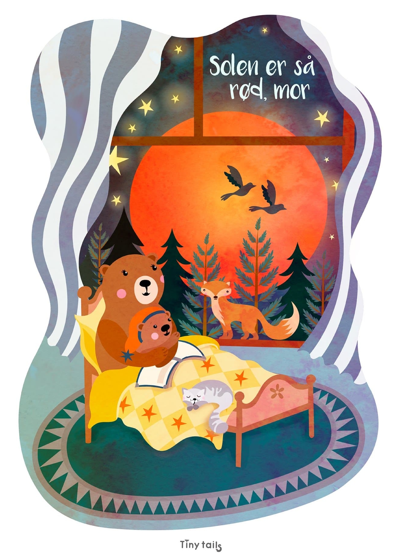 Solen er så rød, mor - Tiny Tails
